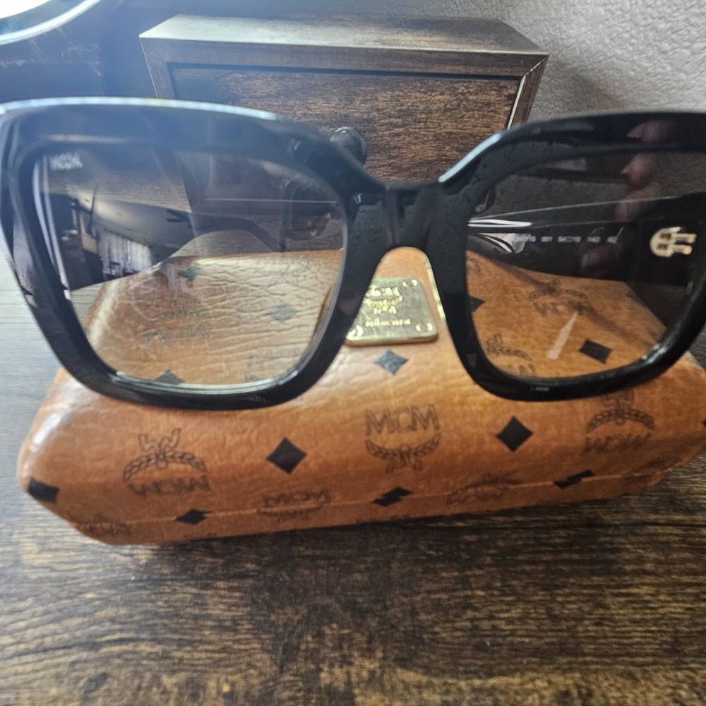 MCM Black Sunglasses with Case